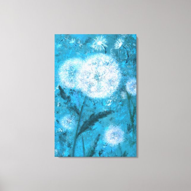 Leuchten in Moon Light Canvas Print - Malerei Leinwanddruck (Vorderseite)
