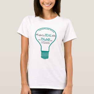 Leuchten Sie AQUAMARINEM Trigeminal4 neuralgia-T - T-Shirt