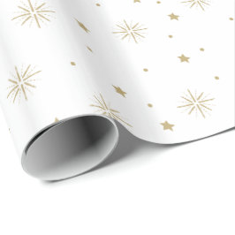 Leuchten Sie dem Himmel-Feiertag Geschenkpapier