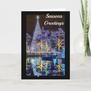 "LEUCHTEN SIE DIE NACHT/DIE KLEINEN CHRISTMAS!" FEIERTAGSKARTE