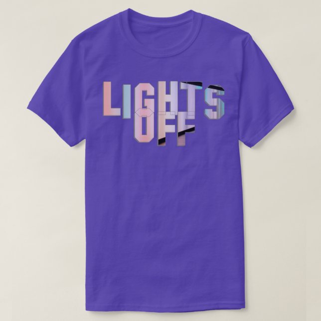 Leuchten von 1 T-Shirt (Design vorne)