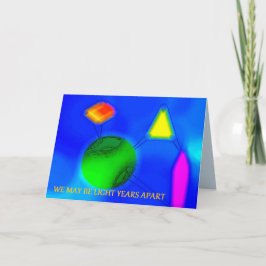 "Leuchtend" 5 x 7 Grußkarte mit Umschlag Karte