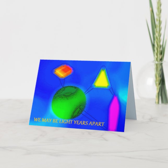 "Leuchtend" 5 x 7 Grußkarte mit Umschlag Karte (Vorderseite)