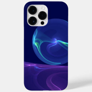 Leuchtend blaue violette Traum-Abstrakte Fraktal-K Case-Mate iPhone 14 Pro Max Hülle