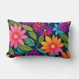 leuchtend farbig lendenkissen