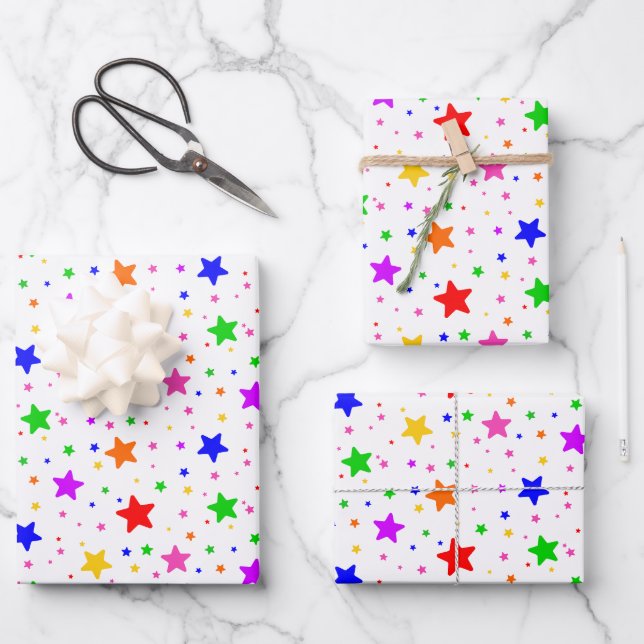 leuchtend geschenkpapier set (Vorderseite)