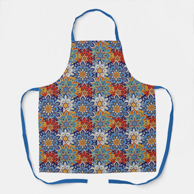 leuchtend Mandala Schürze (Vorderseite)