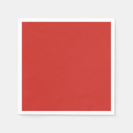 Leuchtend Rot Serviette