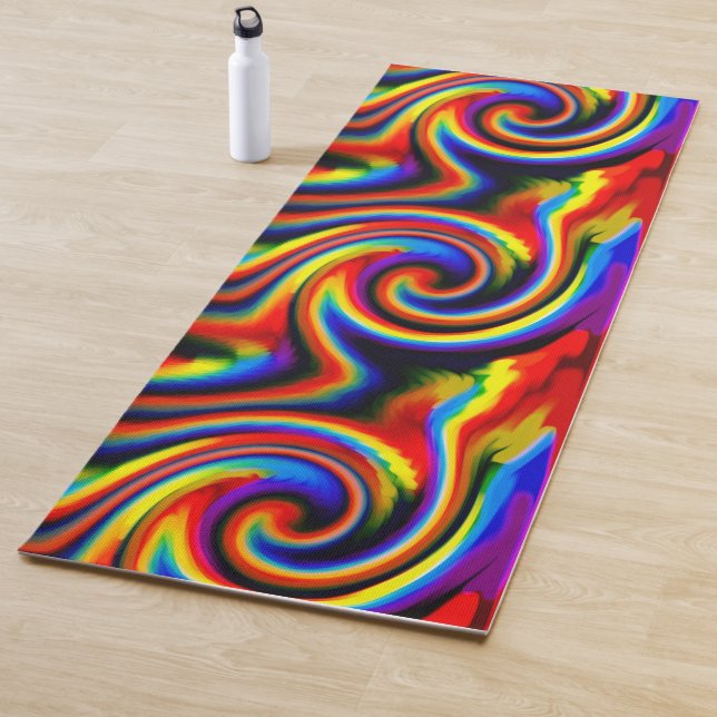 leuchtend yogamatte (Beispiel)