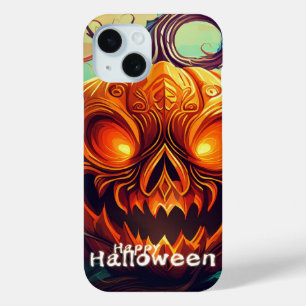 Leuchtende Augen Jack-o-Lantern Halloween-Kunst Case-Mate iPhone Hülle