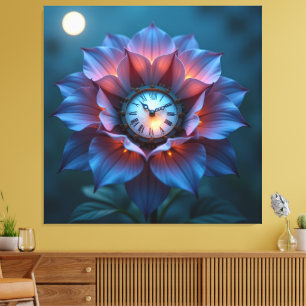 Leuchtende Blütenpracht Leinwanddruck