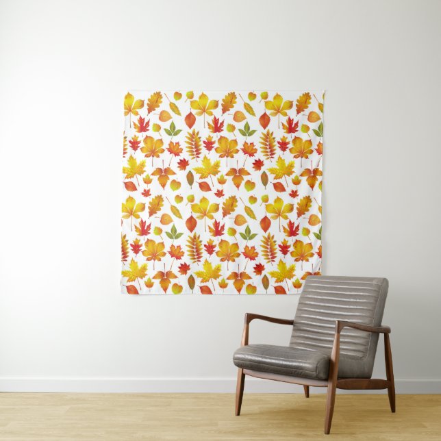 Leuchtende Herbstleaves Wandteppich (Beispiel)