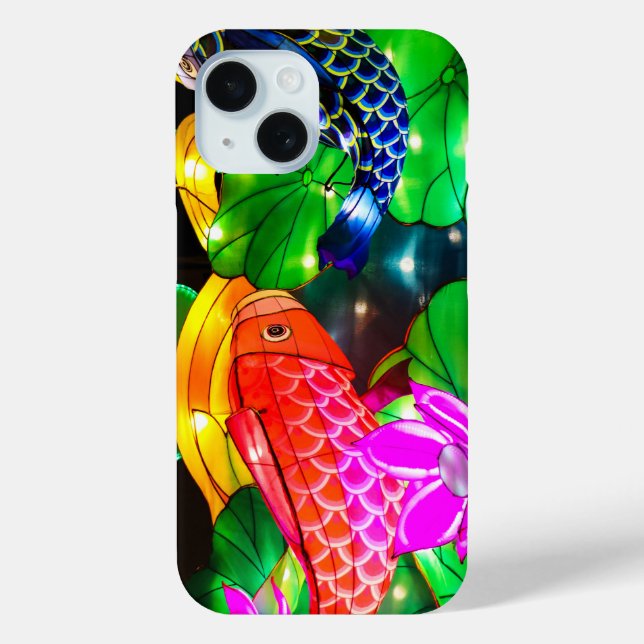 Leuchtende Koi Case-Mate iPhone Hülle (Rückseite)