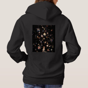 Leuchtende Kugeln Sternennacht Hoodie