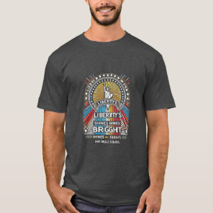 Leuchtende Leuchttürme der Freiheit T-Shirt