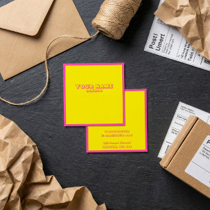 Leuchtende Neonfarben Ohrringhhalter, Displaykarte