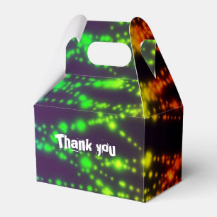 Leuchtende Neonlicht-Partygeschenkboxen Geschenkschachtel