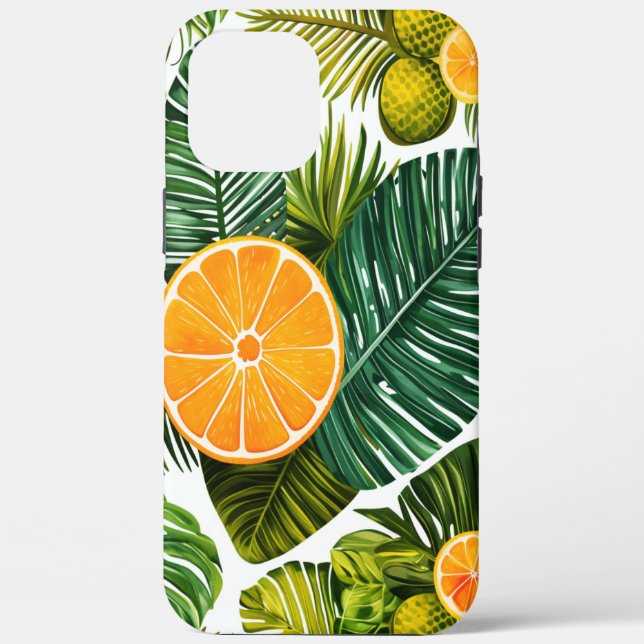 Leuchtende Orangengarten-Melodie Case-Mate iPhone Hülle (Rückseite)