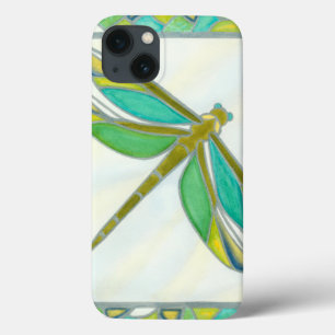 Leuchtende Pastelllibelle durch Vanna Flucht iPhone 13 Hülle