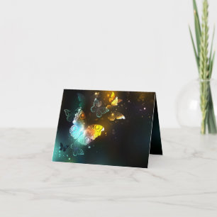 Leuchtende Schmetterlinge und Nachtfalter