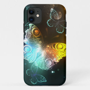 Leuchtende Schmetterlinge und Nachtfalter Case-Mate iPhone Hülle