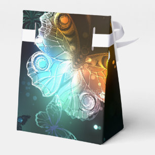 Leuchtende Schmetterlinge und Nachtschmetterlinge Geschenkschachtel