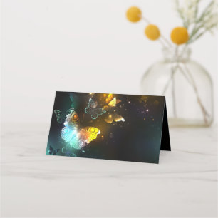 Leuchtende Schmetterlinge und Nachtschmetterlinge Terminkarte