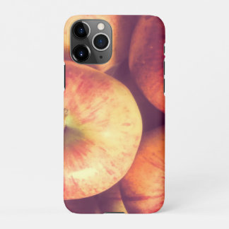 Leuchtende Schüssel roter Äpfel Slimfit iPhone 11Pro Hülle