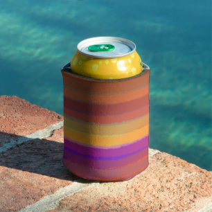Leuchtende Sonnenaufgang Salzwasserfarbe Pop Of Co Dosenkühler