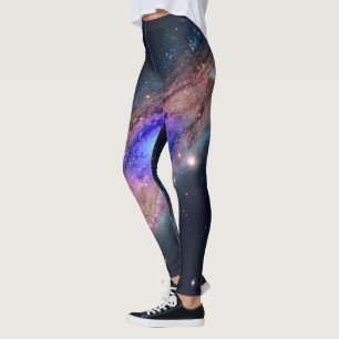 Leuchtende Spiralgalaxie Kosmos Leggings