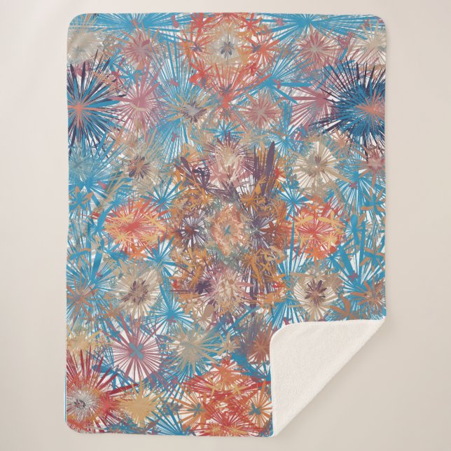 Leuchtende Sterne Sherpadecke (Vorderseite)