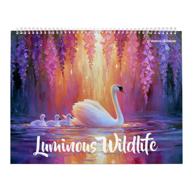 Leuchtende Tierwelt Kalender (Titelbild)