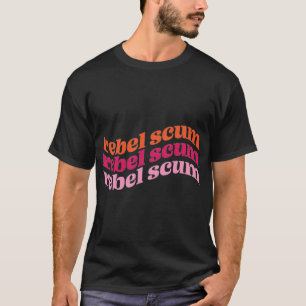 Leuchtende Vakuumröhre Schwarzlicht-Stil T-Shirt