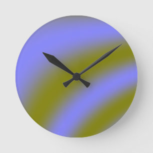 Leuchtende Wolkenuhr Runde Wanduhr