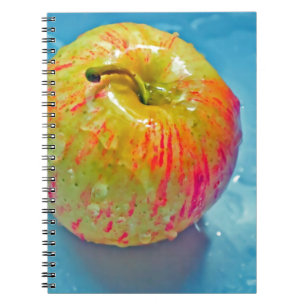 Leuchtender Apfel Notizblock