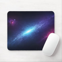 Leuchtender blauer Supernova-Weltraumnebel Astrono