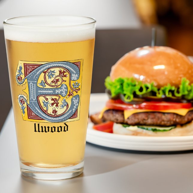 Leuchtender Brief E Glas (Von Creator hochgeladen)