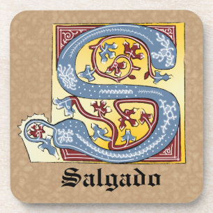 Leuchtender Brief S Getränkeuntersetzer