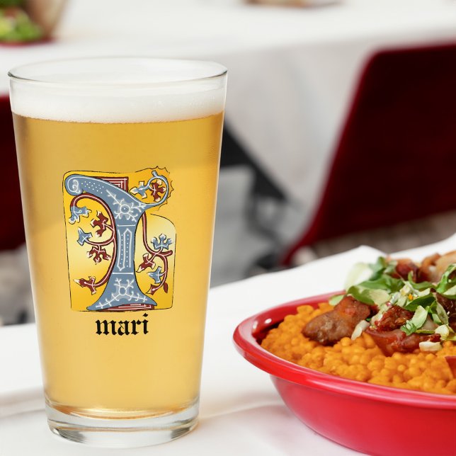 Leuchtender Buchstabe I Glas (Von Creator hochgeladen)