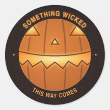 Leuchtender Jack O Lantern Halloween-Umschlag-Vers