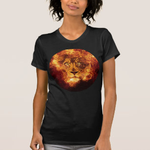 Leuchtender Löwe von Juda T-Shirt