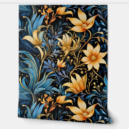 Leuchtender Märchengarten Botanisch Tapete