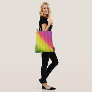 Leuchtender Neon fluoreszierender Regenbogenfarbst