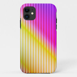 Leuchtender Neon fluoreszierender Regenbogenfarbst Case-Mate iPhone Hülle