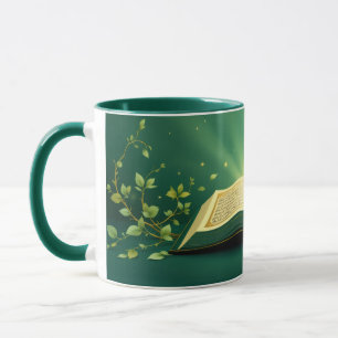 Leuchtender Offener Koran Islamischer Becher – Spi Tasse