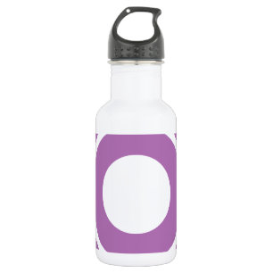Leuchtender Orchideen-Punkt 3 Edelstahlflasche