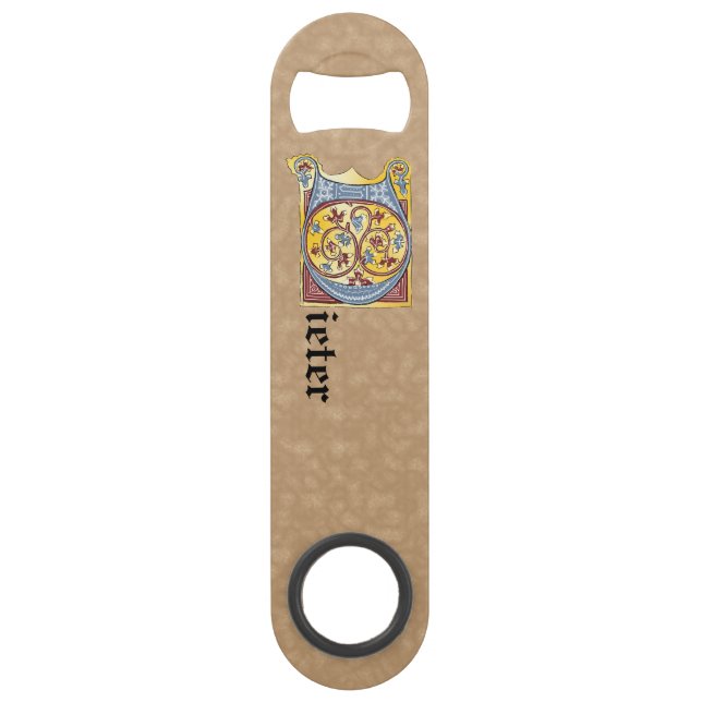 Leuchtender rechteckiger, blauer und roter Leuchtb Speed Flaschenöffner (Vorderseite)