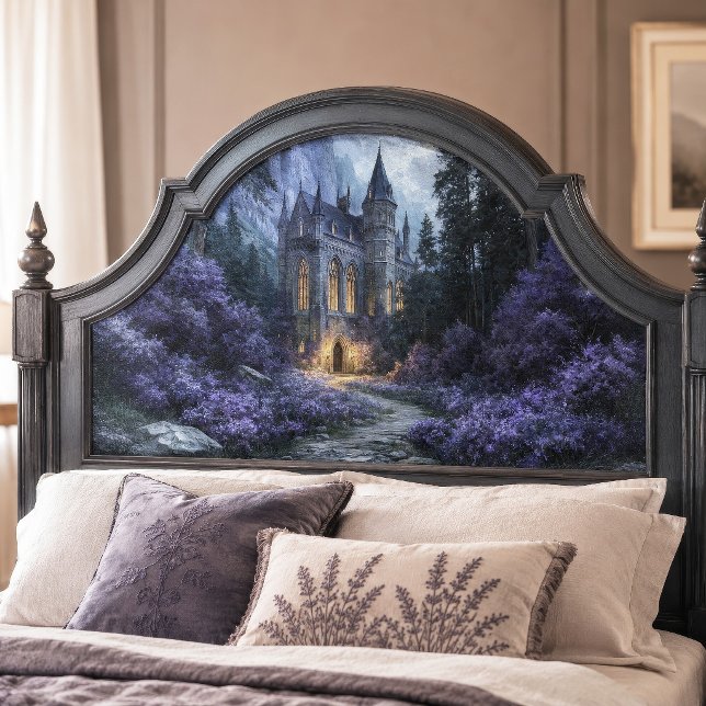 Leuchtender Stein Gothic Fantasy Schloss Decoupage Seidenpapier (Von Creator hochgeladen)