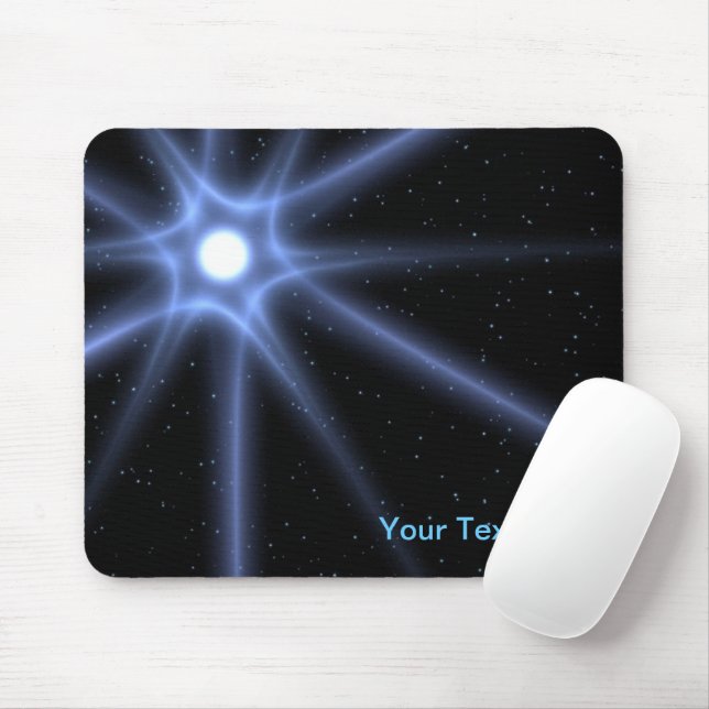Leuchtender Stern Mousepad (Mit Mouse)