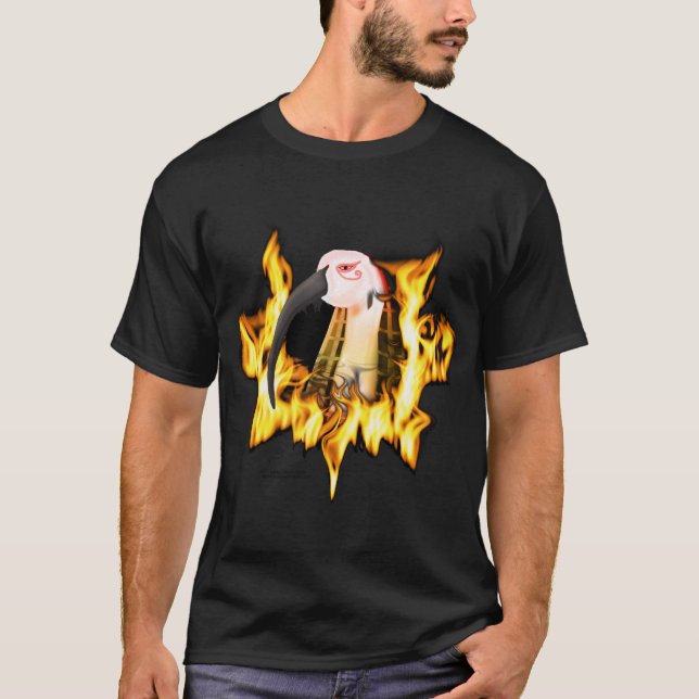 Leuchtender Thoth T-Shirt (Vorderseite)